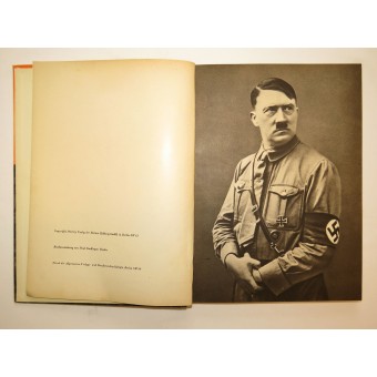 Das Deutschland mit Hitler, der Almanach mit 4 Bänden über die Entwicklung im Dritten Reich. Espenlaub militaria